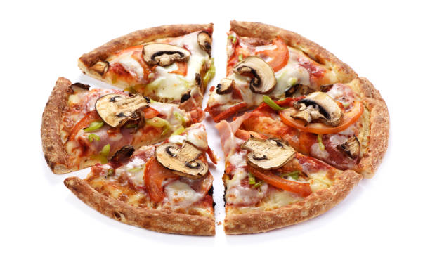 istock pizza with mushrooms isolated 815624330