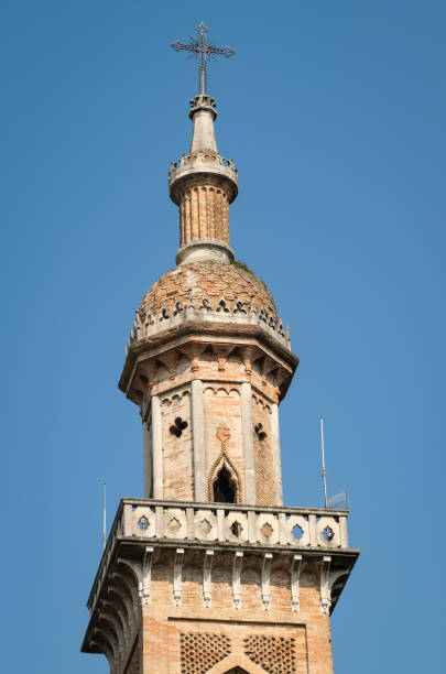 istock Ancient bell tower in a medieval village 815638816