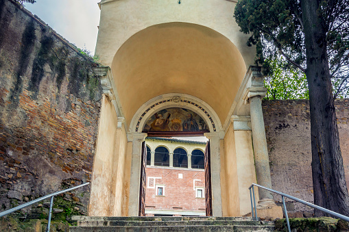 Buildings Around Temple of Athena In Syracuse, Sicily