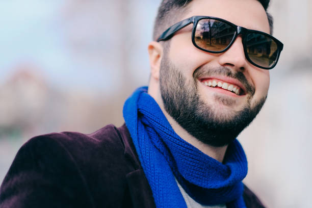 istock Handsome young man on a walk in town 815663170