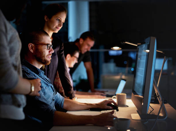 istock The only way to beat the deadline 815671326