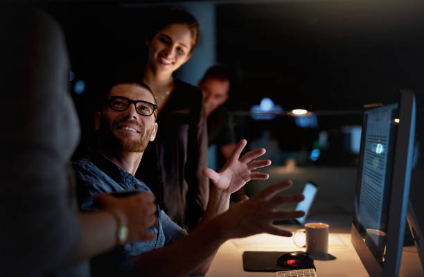 istock The harder they work, the more successful they become 815671630