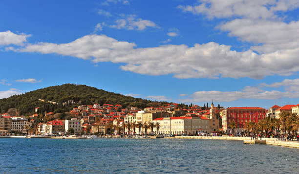 istock Panorama of Split historical town, Dalmatia, Croatia 815681368