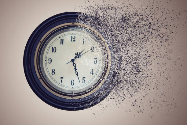 istock Watch destroyed by time in the sand. Concept time is running out 815701882