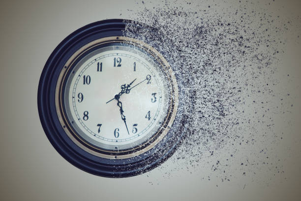 istock Watch destroyed by time in the sand. Concept time is running out 815701968