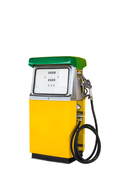 istock vintage gasoline fuel pump dispenser isolated with clipping path 815711664