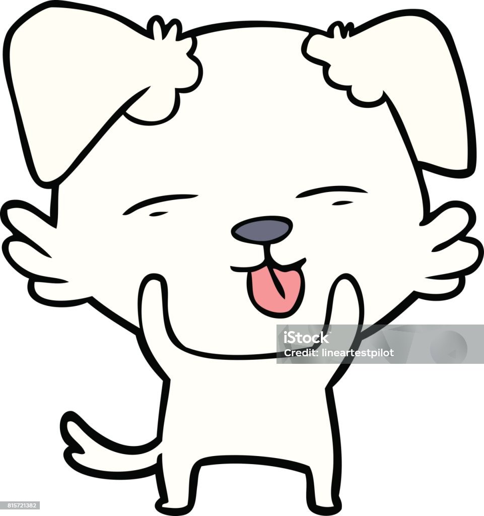 Chó Hoạt Hình Thè Lưỡi Hình minh họa Sẵn có - Tải xuống Hình ảnh ...