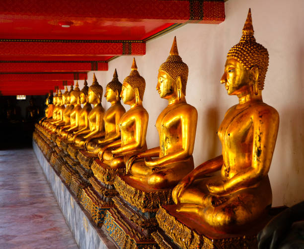 istock Buddha Statues in Bangkok 815741088