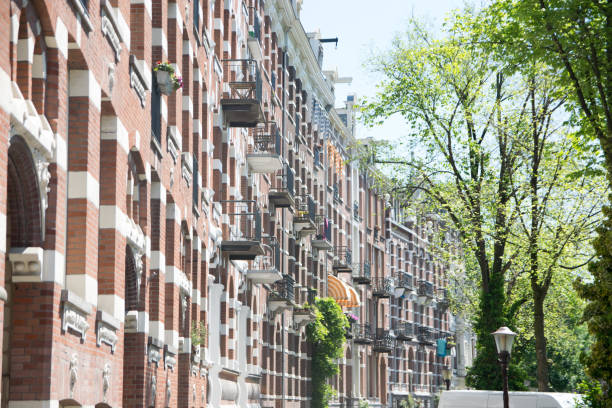 istock Traditional old buildings in Amsterdam, the Netherlands 815761720