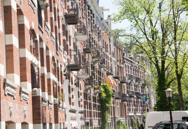 istock Traditional old buildings in Amsterdam, the Netherlands 815761862