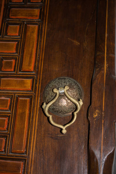istock Old Handmade ottoman door knob 815762046