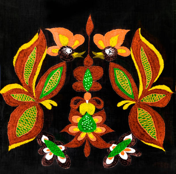 istock Ukrainian folk embroidery 815771150