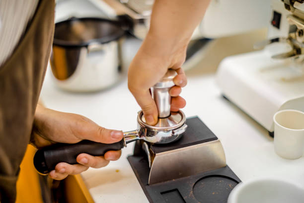 istock Barista is working in a coffee shop 815781988