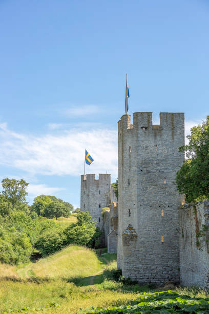 istock Town Wall in Visby, Gotland 815808730