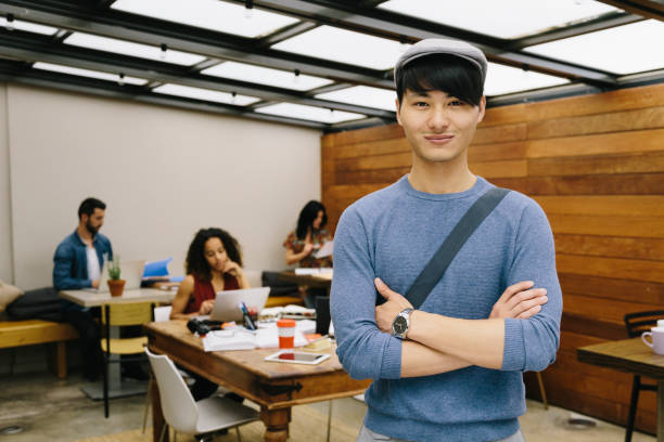 istock Portrait of creative young man in office 815808740