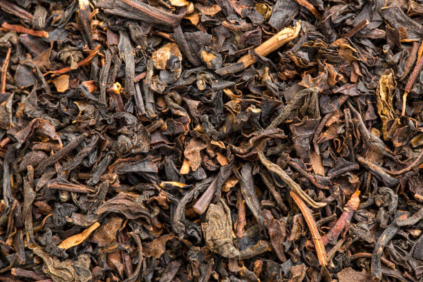 istock texture of Chinese bohea black tea 815813194