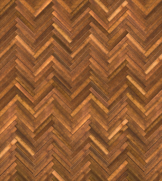 herringbone parquet texture Parquet Floor, Herringbone, Hardwood Floor, Wood - Material, Textured Effect herringbone stock pictures, royalty-free photos & images