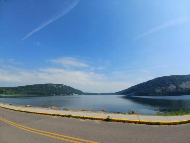 istock Devil's Lake View from Road, Sauk County, Wisconsin 815820636