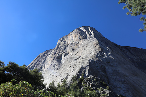 El Capitan in Yosemite National Park. California. USA