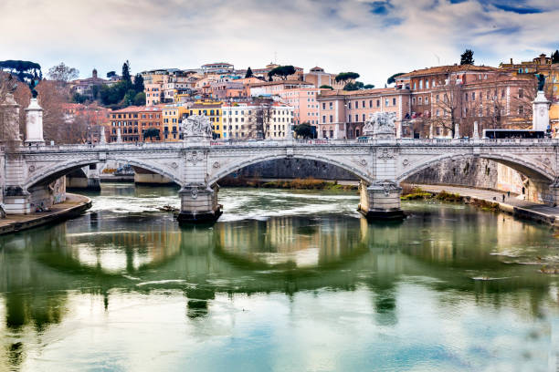 istock Tiber River Ponte Bridge Vittorio Emanuele III Rome Italy 815839552