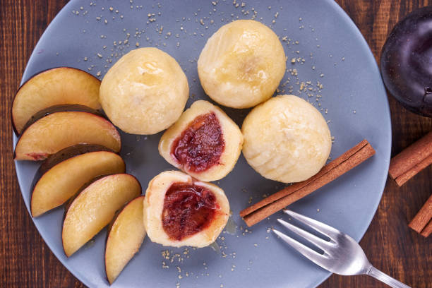 istock Austrian traditional dumplings filled with plum 815867252