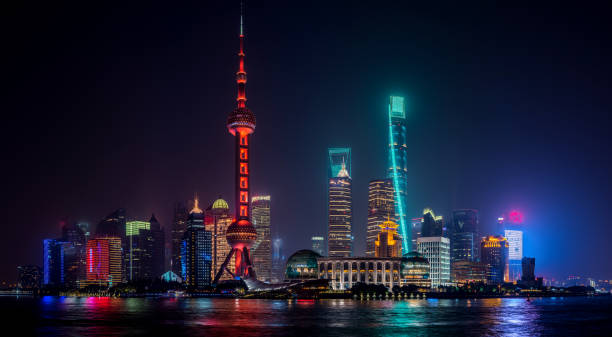 istock Night view of Shanghai 815870130