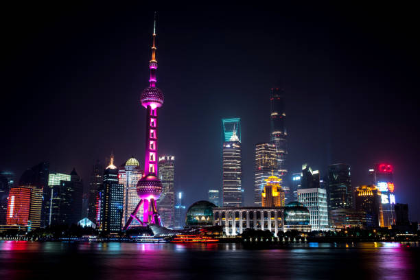 istock Night view of Shanghai 815870186