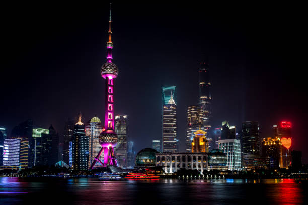 istock Night view of Shanghai 815870188