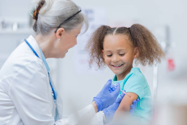 istock Girl receives back to school vaccination 815873268