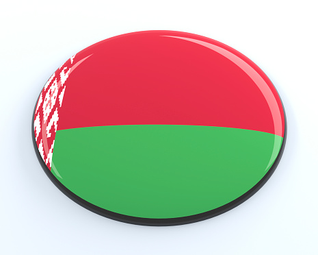 3D badge of Belarus