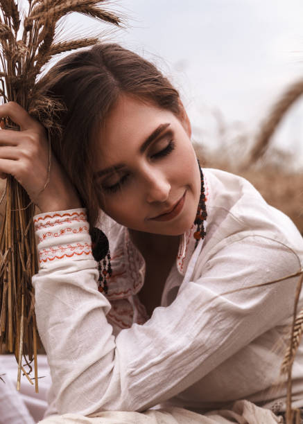 istock beautiful young girl with a slavic appearance 815895200