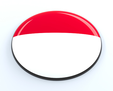 3D badge of Monaco