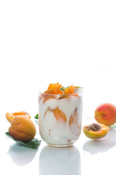 istock Sweet Greek yogurt with apricots 815900740