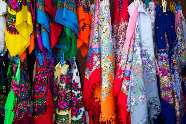 istock Traditional shawls, Zakopane, Poland 815915760