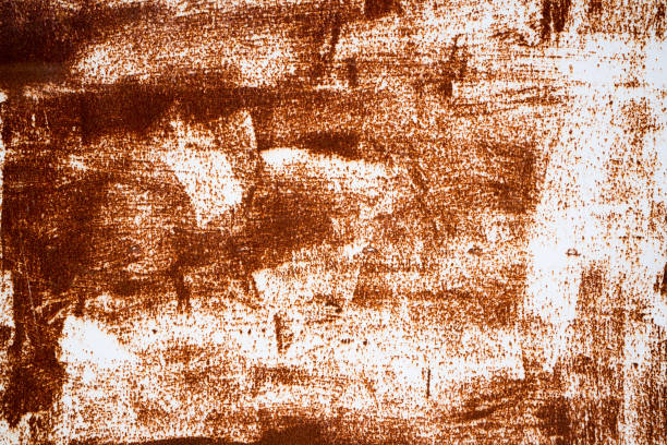 The vintage rusty grunge steel textured background