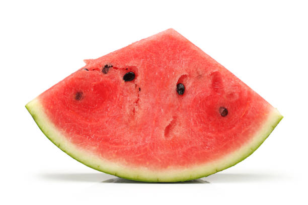 istock slices of watermelon on white background 816027812