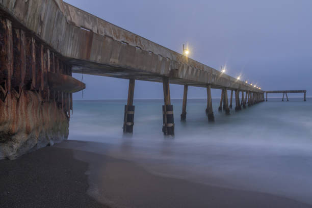istock Under Pacifica Municipal Pier at Dusk. 816050896