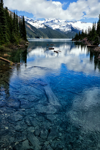 Garibaldi Lake in summer in Squamish, BC, Canada