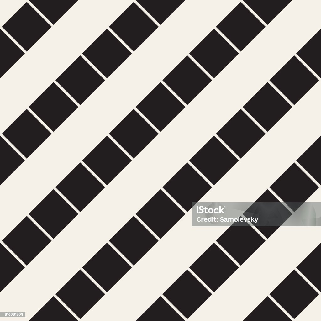 Crosshatch Vector Seamless Geometric Pattern Crossed Graphic Rectangles ...