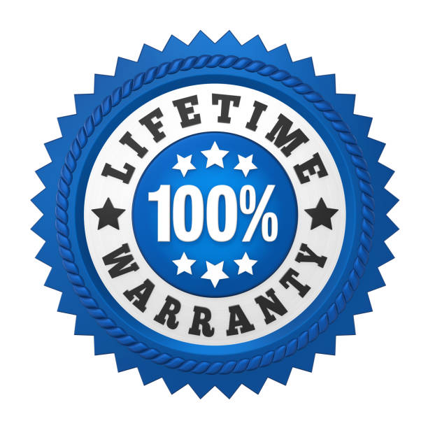 istock Lifetime Warranty Label Isolated 816091342