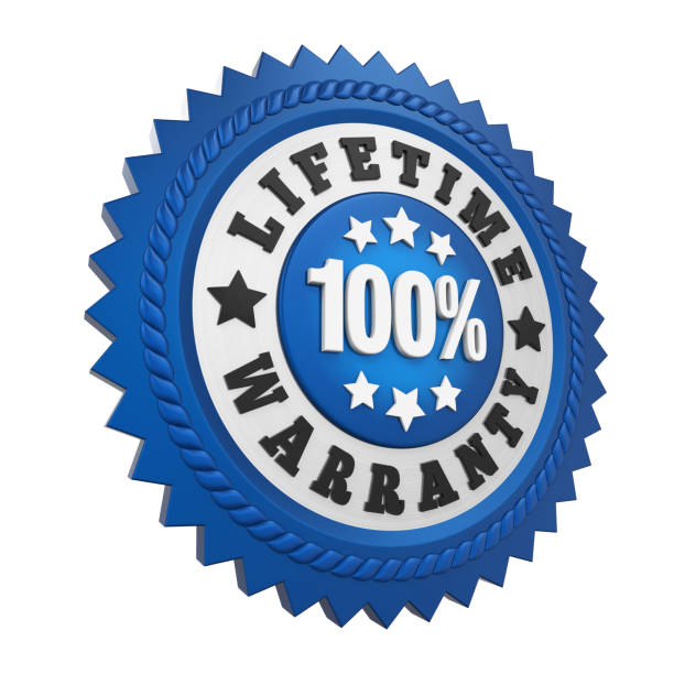 istock Lifetime Warranty Label Isolated 816091680