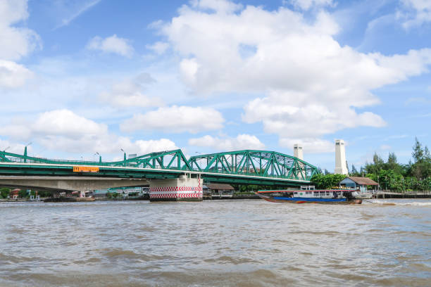 istock Phra Phuttha Yodfa Bridge over the Chao Phraya River, Bangkok, Thailand 816096868