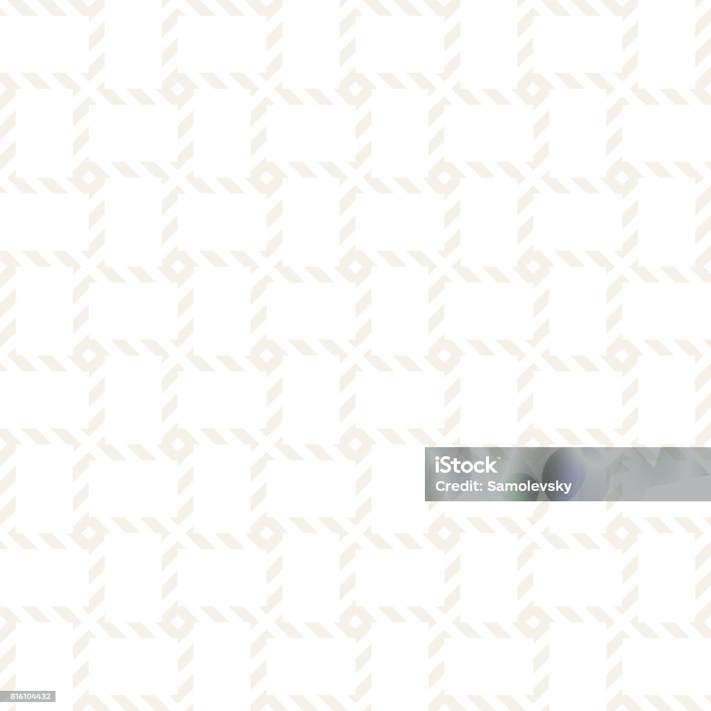 Crosshatch Vector Seamless Geometric Pattern Crossed Graphic Rectangles ...