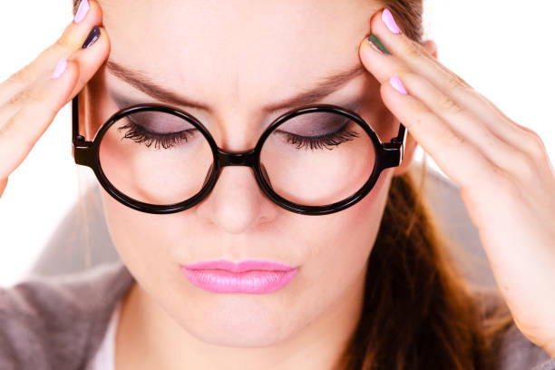 istock Woman suffering from headache migraine pain 816107470