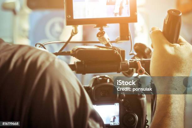 Behind The Scenes Stock Photo - Download Image Now - Movie, Filming, Industry