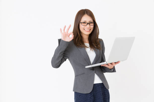 istock businesswoman using laptop 816129720