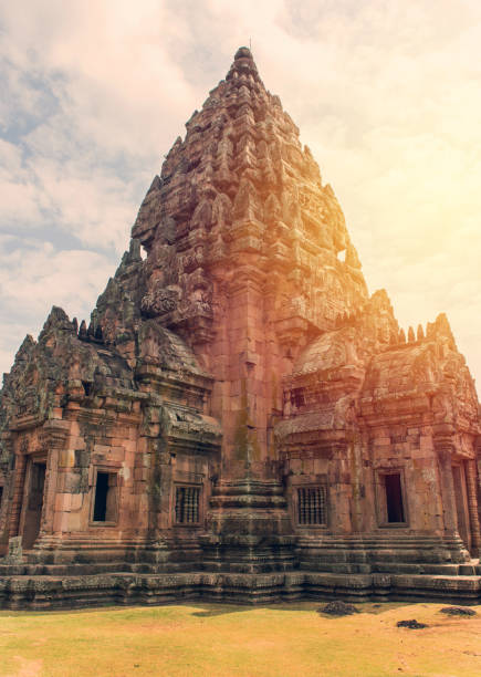 istock Stone castle in Prasat Hin Phanom rung Historical Park, Thailand 816134944