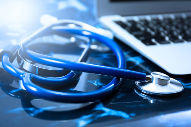 istock A medical stethoscope on Film x-ray 816139770