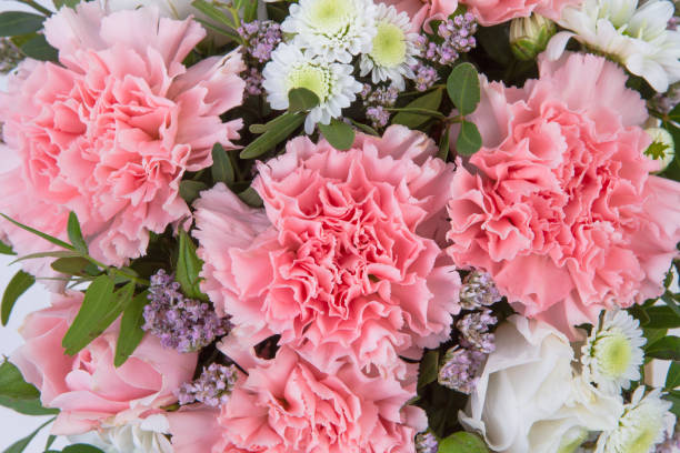 istock Bright buketny composition from fresh flowers, the white isolated background 816149164