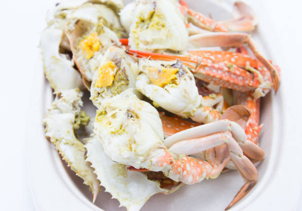istock steamed crab on the plate 816158998